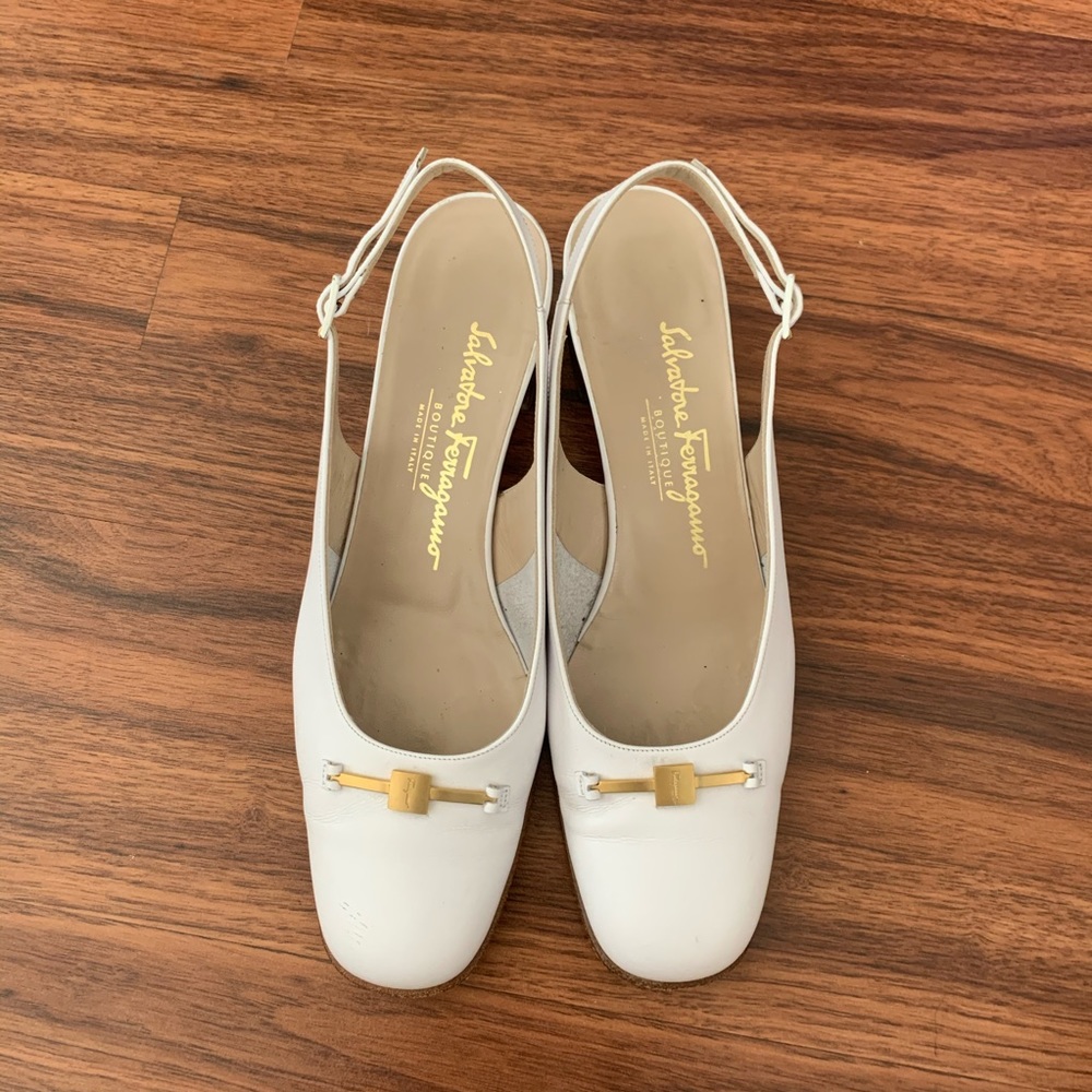 Salvatore Ferragamo heels size 8